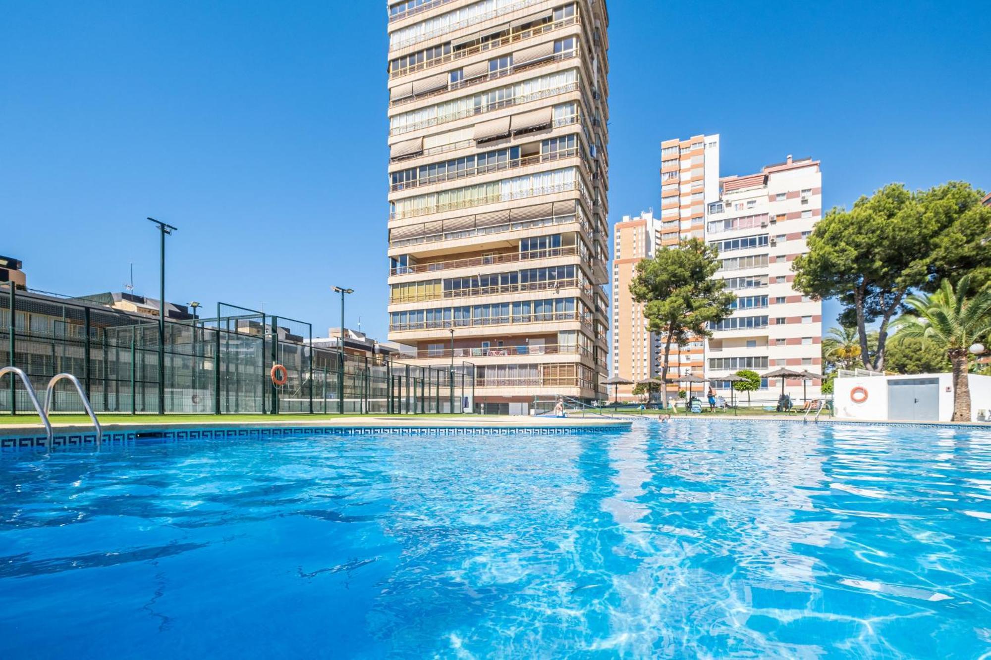Benipark 4-2-B Poniente Beach Benidorm Eksteriør bilde